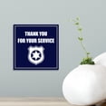 thumbnail image 5 of Square Plus Thank You For Your Service Wall or Door Sign | Police First Responders Appreciation Signage -Small, 5 of 8