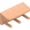 Innovate-beech, variant on Wall Mounted Coat RackHooks Piano Key Hangers Natural Solid Wood Hanger Non-Woven Fabric Clothes Hangers for Closet, Kitchen, Bedroom, Bathroom, Entryway (Walnut, 6 Hooks)