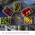 thumbnail image 4 of Clearance Microwave and Freezer Safe Plastic Fresh-keeping Bento Box - 200ml, Transparent Color, Perfect for Meal Prep and Outdoor Food Storage, 4 of 7