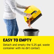 Karcher S 4 Twin, Push Sweeper, 5.25 Gallon, Outdoor Walk-Behind Street Sweeper