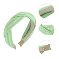 thumbnail image 3 of Unique Bargains 1 Pc Exquisite Personalized Straw Braid Headband Green, 3 of 6
