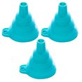 thumbnail image 1 of 3 Embudos plegables de silicona para cocina, botellas pequeñas o mini rellenas de embudo, 1 of 5