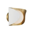 thumbnail image 6 of Minka Lavery 3771 Flare 8" Tall Bathroom Sconce - Dark Bronze / Legacy Brass, 6 of 7