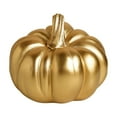 thumbnail image 2 of HongMinWen Gold Pumpkin Decor -Golden Harvest Pumpkins for Fall Halloween Thanksgiving Decorations, Elegant Table Centerpieces & Home Decor, 2 of 7