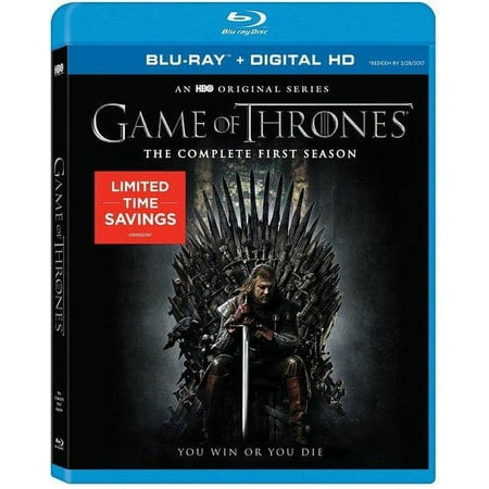 Game of Thrones: Complete First Season 1 (Blu-ray/Digital, 2012, 5-Disc Set) NEW