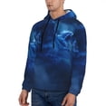 thumbnail image 3 of Salouo Pegasus Night Sky Pattern Men's Fall Hoodie Sweatshirt,Sport Hoodie with Pockets for Men Pullover Casual Hooded Sweatshirt-Large, 3 of 7