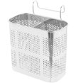 thumbnail image 1 of Soporte para palillos de acero inoxidable, recipiente de escritorio, utensilios de cocina, cuchara, espátula, 1 of 6