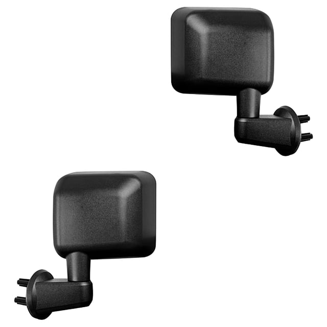 Par de Espejos Wrangler 2007 A 2018 Jeep Man Genérica .