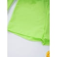 thumbnail image 6 of YEAHDOR Kids Girls Quick-Dry Swimming Shorts Solid Color Beach Pool Hot Spring Swim Bottoms Yellow Green 8, 6 of 7