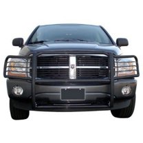 Black Horse Grille brush Bumper Guard Modular Black Compatible with 1994-2001 Dodge Ram 1500|1994-2002 Dodge Ram 2500|1994-2002 Dodge Ram 3500-17DG100MA
