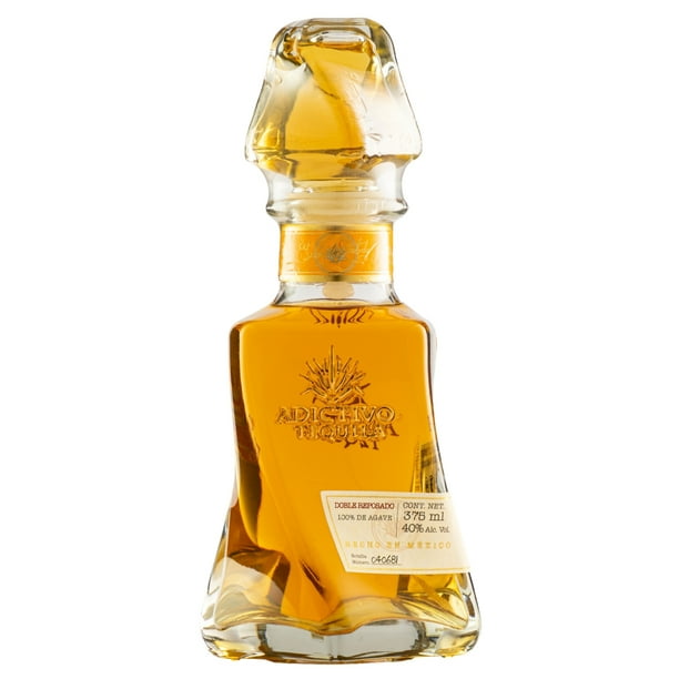 Tequila Adictivo Doble Reposado 100% Agave 375 Ml