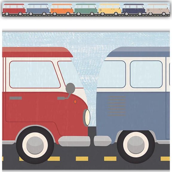 ROAD TRIP CAMPER VAN BORDER