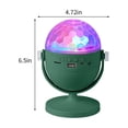thumbnail image 3 of xjwjuw Bluetooth Speaker with Starry Projection Light, Portable 360° Rotation and Colorful Lighting, Wireless Speaker for Bedroom, Party, Outdoor Camping and Stage Sound System, 3 of 9