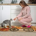 thumbnail image 4 of 2 Pieces Of Kitchen Rugs and Mats Non Skid Washable Fall (94) Kitchen Mat,Floor Cushion Waterproof Rug,Rubber Backed Area Rugs for Laundry 47*17+30*17, 4 of 7