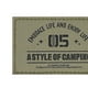 thumbnail image 1 of Insignia Equipo Acampada Exquisita Pegatina para Tanque Gasolina para Acampar Y Senderismo (verde 1), 1 of 8