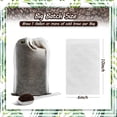 thumbnail image 2 of 60PCS No Mess Cold Brew Bags, Cold Brew Coffee Filters 6”x 10” Disposable French Press Filter Bags Fine Mesh Brewing Bag with Drawstring for Iced Coffee Maker Hot Tea in Mason Jar or Pitcher, 2 of 6