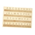 thumbnail image 4 of Tablero de Braille de madera con mayor práctica de dots instrumentos de entrenamiento de diapasón portátil fácil para estudiantes principiantes, 4 of 9