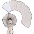 thumbnail image 1 of Protection Anti-Morsure Cols Coniques pour Chien Chat Chiot Blessure Collier Cône Protecteur, Réglable Chien Récupération Collier avec Velcro, M, 1 of 5