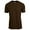 Brown, variant on Ma Croix Mens Super Max Heavyweight T Shirts Crew Neck Solid Plain Cotton Tee S-5XL Big and Tall