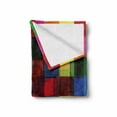 thumbnail image 2 of Abstract Soft Flannel Fleece Throw Blanket, Halftoned Colorful Mosaic Pattern Squares Digital Like Effect Tile Grid Print, Cozy Plush for Indoor and Outdoor Use, 50" x 60", Multicolor, by Ambesonne, 2 of 6