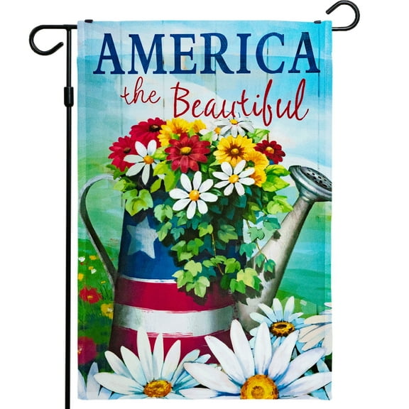 G128- 12"x18" Spring Outdoor Decor Garden Flags for Outside, Beautiful Flowers for Outdoor Season
