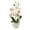 White, variant on SPRING PARK Artificial Phalaenopsis Orchid in Pot Artificial Home Office Desk and Garden Decoration