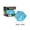 Light Blue, variant on Polyhedron Block Cube Sugar Ball Slow-Rise Stress Ball, Transluscent Cool Shape Gummy Sugar Balls Fidget