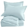 thumbnail image 2 of Martex Love Supima Cotton Solid Comforter Set, Light Blue, King, 2 of 8
