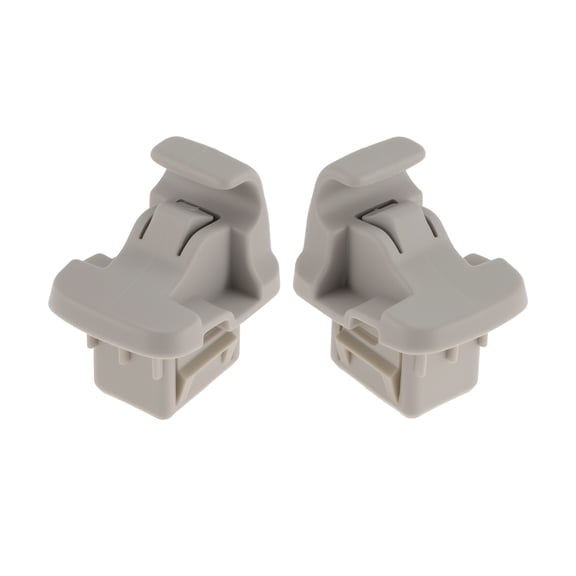 Unique Bargains Sun Visor Clip for Subaru Impreza 2008-2016 for Subaru WRX 2008-2014 for Subaru STI 2009-2014 Sunvisor Inner Clip Gray No.92018FG001ME