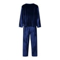 thumbnail image 4 of Women's Home Clothes Autumn And Winter Gold Velvet Long Sleeved Trousers Pajamas Women's Suit Can Be Worn Outside Pants Suits for Women Sexy Formal Jumpsuit plus Size Women Work Outfit Formal Pants, 4 of 8