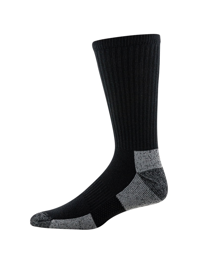 Gildan Men's Ultra Cotton Crew Socks Assorted, 3 Pack - Walmart.com