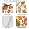 thumbnail image 4 of luoweisi Men's Beach Shorts Quick Dry Swim Trunks with Mesh Lining Thanksgiving Leaves XL, 4 of 5