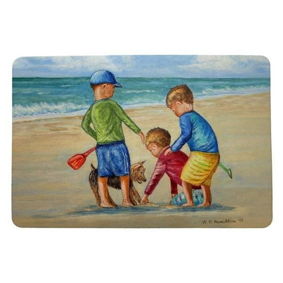Betsy Drake DM1150 18 x 26 in. Buried Treasure Door Mat