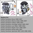 thumbnail image 2 of Carburetor 2749004 Carb Kit Fit for 1988-2007 Davidson 40mm Cv Low Rider, Dyna, Heritage Softail, Electra Glide, Fatboy, Night Train, Road Glide, 2 of 5