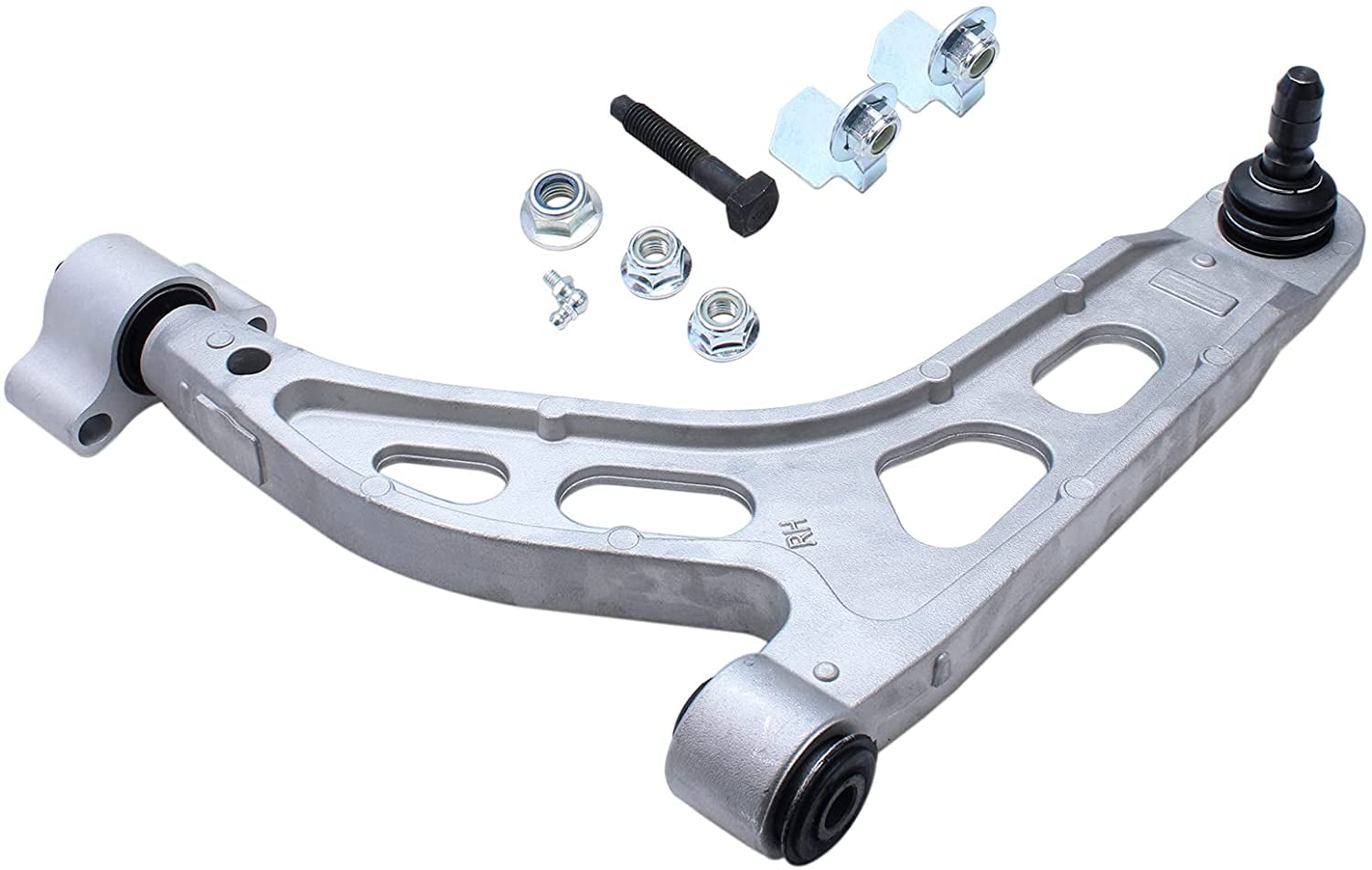 Detroit Axle - Rear Passenger Side Upper Control Arm w/ Ball Joint Assembly Replacement for 2002-2005 Ford Explorer Lincoln Aviator Mercury Mountaineer - 4-Door Models ONLY