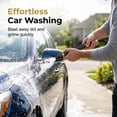 thumbnail image 4 of High Pressure Garden Hose Nozzle Sprayer Set, Power Washer Water Jet Spray Gun with Quick Connector, 3 Spray Patterns for Car Washing,Yard Cleaning,Patio,Driveway,Pet Bathing,Lawn and Garden Watering, 4 of 7