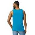 thumbnail image 3 of Gildan Best Tank Tops for Men Sapphire Sleeveless T Shirt Summer Classic Fit Workout Undershirts Size – S, 3 of 5