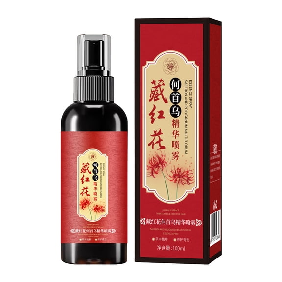 Polygonum Multiflorum Hair Care Spray Nourishes Scalp Repairs Hair And Improves Hair Toughness 100ml