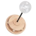 thumbnail image 4 of Cat Leaking Ball Toy Double Layer Spring Interactive Cat Food Dispenser Steel Spring Toy for Indoor Playing, 4 of 7