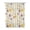 White-3, variant on 72x72 Inch Fabric Shower Curtain Waterproof Polyester, Daisy Floral Print