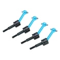 thumbnail image 3 of Eje de transmisión cvd, 4 Pias de Eje de Transmisión Universal de Metal Cvd 70 mm Piegas de Actarización de Coche Tamiya TT02 1/10 RC, 3 of 7