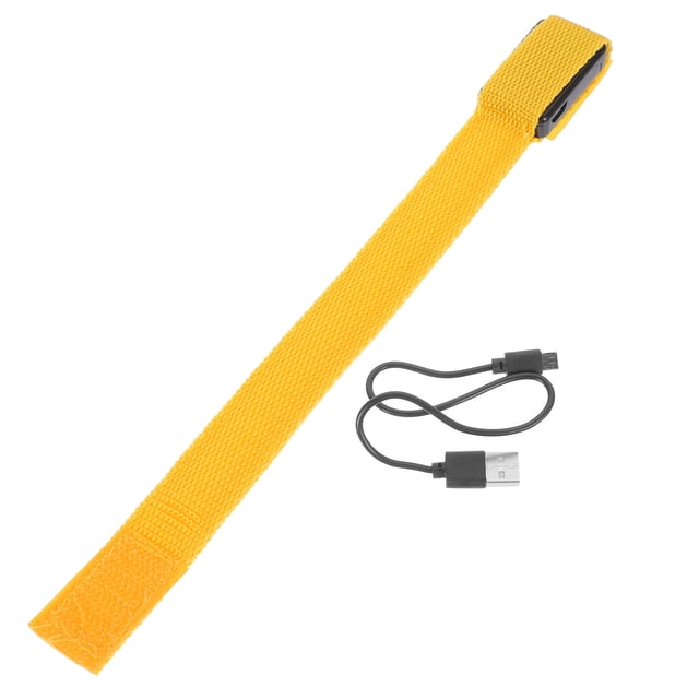 OULII Lighting Mode Glowing Bracelets LED Glow Bracelet Yellow Family 1Set