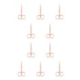 thumbnail image 3 of Seitruly Tijeras para cejas, accesorio para eliminar el vello del hogar, recortador de cuidado Personal conveniente, pequeña herramienta de Oro rosa 10Conjunto, 3 of 6