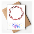 thumbnail image 1 of Chinese Red Carp Fish Animal Welcome Back Greeting Cards Envelopes Blank, 1 of 3