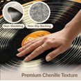 thumbnail image 6 of ODIKA 3'x5' Washable Accent Rug Record Vinyl Retro Turntable Vintage Music Note Player Dj Cassette for Bedside, Nursery Room, Pet Friendly & Non-Shedding, 6 of 7