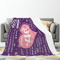 thumbnail image 2 of Happy 40th Birthday Gifts for Women Men Blanket 1983 40th Birthday Anniversary Weeding Decorations Turning 40 Year Old Bday Gift Idea for Wife Husband Mom Dad Throw Blanket 60Lx50W Inch, 2 of 5