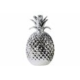 thumbnail image 1 of Porcelain Pineapple Figurine, Large, Silver, 1 of 1
