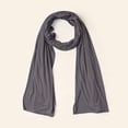 thumbnail image 4 of QASIEATN Cotton Hijab Women's Headscarf Quality 180 X 55 Cm Soft Breathable and Opaque Daily Wear Casual Accessories Silk Scarves for Women, 4 of 5