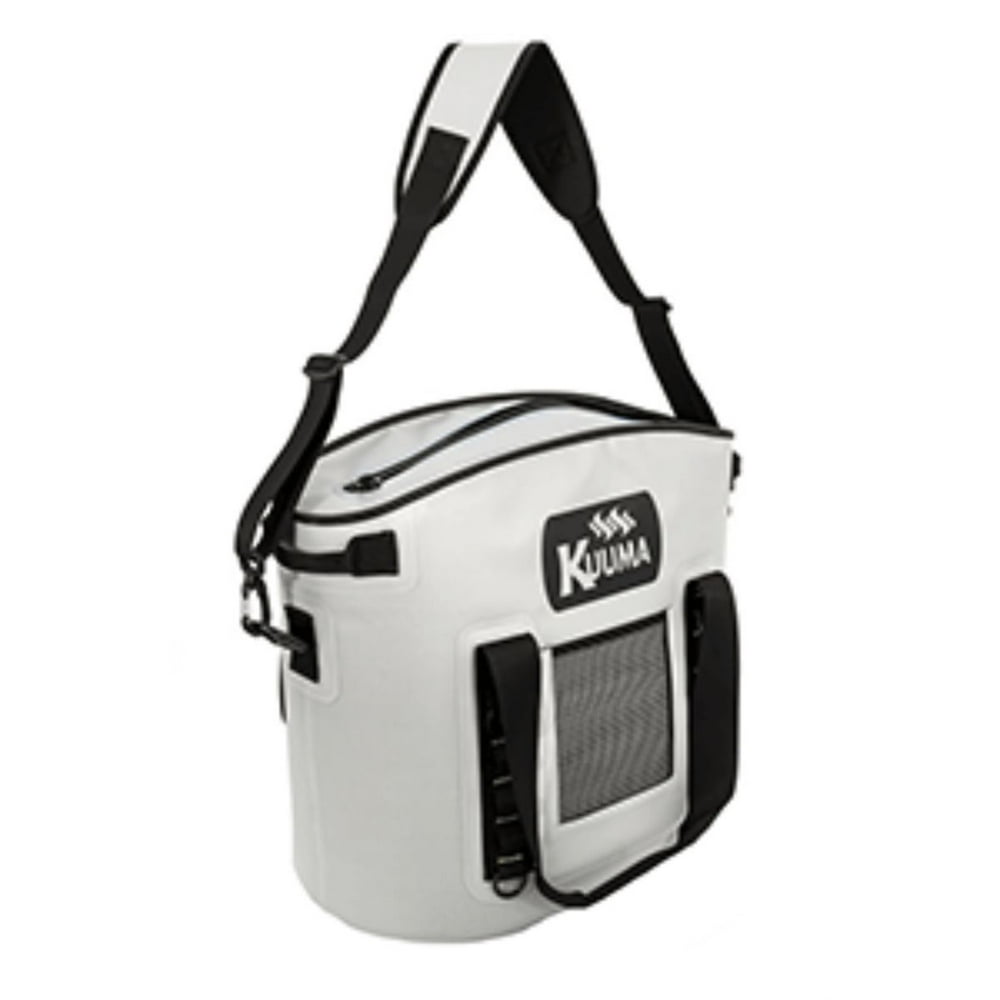 Soft Sided Cooler with Sealing Zipper and Carrying Straps
