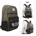 thumbnail image 3 of Mochila para estudiantes mochila de lona ​​práctico forro de borde resistente para la universidad ANGGREK Otros, 3 of 8